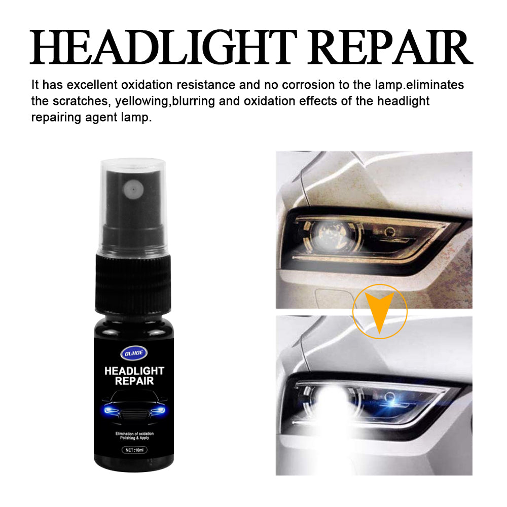 NEXO CLARITY headlight restoration treatment for yellowed plastic lenses